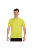 CAMISETA ASICS M PR PRINT SS MASCULINA - Amarelo CAMISETA ASICS M PR PRINT SS MASCULINA - Amarelo