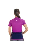 CAMISETA ASICS PES BIKE SS FEMININA - Roxo/marinho CAMISETA ASICS PES BIKE SS FEMININA - Roxo/marinho