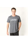 CAMISETA ASICS POWER LOGO SS TEE MASCULINA - Grafite CAMISETA ASICS POWER LOGO SS TEE MASCULINA - Grafite