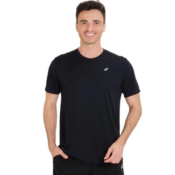 CAMISETA ASICS PR RUN SS MASCULINA - Preto