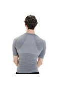 CAMISETA ASICS SEAMLESS SLEEVE MASCULINA - Cinza CAMISETA ASICS SEAMLESS SLEEVE MASCULINA - Cinza