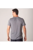 CAMISETA ASICS TRAINING EXPLORER SS MASCULINA - Grafite CAMISETA ASICS TRAINING EXPLORER SS MASCULINA - Grafite