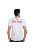 CAMISETA ASICS TRAINING SS INSANE MASCULINA - Branco CAMISETA ASICS TRAINING SS INSANE MASCULINA - Branco