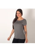 CAMISETA COLCCI ESTAMPADA GRAFITE FEMININA - Grafite CAMISETA COLCCI ESTAMPADA GRAFITE FEMININA - Grafite
