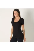 CAMISETA COLCCI FEMININA - Preto CAMISETA COLCCI FEMININA - Preto