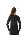 CAMISETA COMPRESSÃO ASICS SEAMLESS LS MANGA LONGA FEMININA - Preto CAMISETA COMPRESSÃO ASICS SEAMLESS LS MANGA LONGA FEMININA - Preto