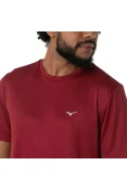 CAMISETA DE CORRIDA MIZUNO RUN SPARK 2 MASCULINA - Bordo CAMISETA DE CORRIDA MIZUNO RUN SPARK 2 MASCULINA - Bordo
