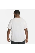 CAMISETA DE CORRIDA NIKE DRI-FIT MILER MASCULINA - Branco CAMISETA DE CORRIDA NIKE DRI-FIT MILER MASCULINA - Branco