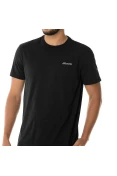 CAMISETA DE TREINO MIZUNO BASIC LOGO MASCULINA - Preto CAMISETA DE TREINO MIZUNO BASIC LOGO MASCULINA - Preto