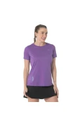 CAMISETA DE TREINO MIZUNO ENERGY STAMP FEMININA - Roxo