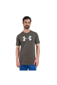 CAMISETA DE TREINO UNDER ARMOUR BIG LOGO SS MASCULINA - Chumbo