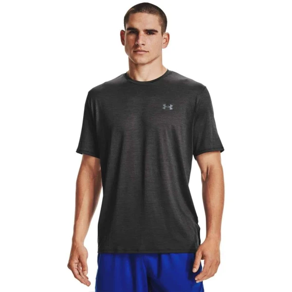 CAMISETA DE TREINO UNDER ARMOUR VENT 2.0 SS MASCULINA - Preto