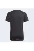 CAMISETA DESIGNED 2 MOVE 3-STRIPES (JUVENIL) INFANTIL - Preto CAMISETA DESIGNED 2 MOVE 3-STRIPES (JUVENIL) INFANTIL - Preto