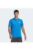 CAMISETA ESPORTIVA AEROREADY DESIGNED TO MOVE ADIDAS MASCULINA - Azul
