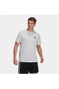 CAMISETA ESPORTIVA AEROREADY DESIGNED TO MOVE ADIDAS MASCULINA - Branco