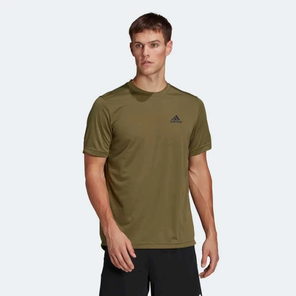 CAMISETA ESPORTIVA AEROREADY DESIGNED TO MOVE ADIDAS MASCULINA - Verde