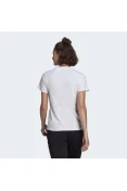 CAMISETA ESSENTIALS LOGO ADIDAS FEMININA - Branco/preto CAMISETA ESSENTIALS LOGO ADIDAS FEMININA - Branco/preto