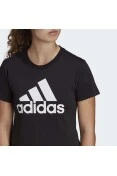 CAMISETA ESSENTIALS LOGO ADIDAS FEMININA - Preto/branco CAMISETA ESSENTIALS LOGO ADIDAS FEMININA - Preto/branco