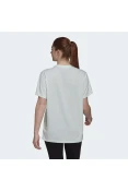 CAMISETA ESSENTIALS LOGO ADIDAS FEMININA - Verde/branco CAMISETA ESSENTIALS LOGO ADIDAS FEMININA - Verde/branco