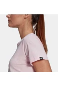 CAMISETA ESTAMPADA OUTLINED FLORAL ADIDAS FEMININA - Rosa CAMISETA ESTAMPADA OUTLINED FLORAL ADIDAS FEMININA - Rosa