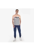 CAMISETA FILA LETTER COLORS MASCULINA - Laranja/cinza CAMISETA FILA LETTER COLORS MASCULINA - Laranja/cinza