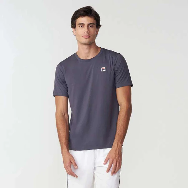 CAMISETA FILA SAND MASCULINA - Chumbo