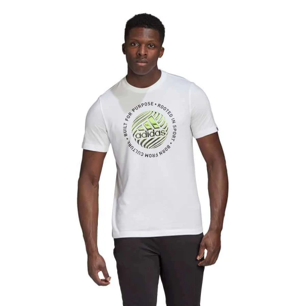 CAMISETA HYPERREAL CIRCLED SLONGAN - Branco