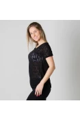 CAMISETA LIVE EM LIVE SPECIAL FEMININA - Preto CAMISETA LIVE EM LIVE SPECIAL FEMININA - Preto