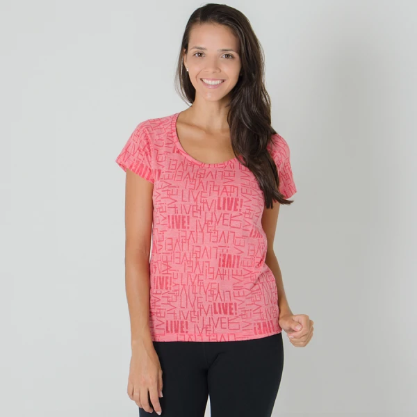 CAMISETA LIVE SPECIAL LIVE FEMININA - Pink