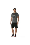 CAMISETA MIZUNO ENERGY STA MASCULINA - Chumbo CAMISETA MIZUNO ENERGY STA MASCULINA - Chumbo