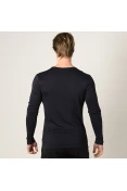CAMISETA MIZUNO JET RUN MANGA LONGA MASCULINA - Preto CAMISETA MIZUNO JET RUN MANGA LONGA MASCULINA - Preto