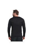 CAMISETA MIZUNO NIRVANA MANGA LONGA MASCULINA - Preto CAMISETA MIZUNO NIRVANA MANGA LONGA MASCULINA - Preto