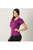 CAMISETA MIZUNO PRO UV FEMININA - Roxo CAMISETA MIZUNO PRO UV FEMININA - Roxo