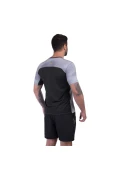 CAMISETA MIZUNO RUN EASY 5 MASCULINA - Cinza/preto CAMISETA MIZUNO RUN EASY 5 MASCULINA - Cinza/preto