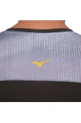 CAMISETA MIZUNO RUN EASY 5 MASCULINA - Cinza/preto CAMISETA MIZUNO RUN EASY 5 MASCULINA - Cinza/preto