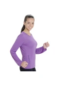 CAMISETA MIZUNO RUN NIRVANA FEMININA - Roxo CAMISETA MIZUNO RUN NIRVANA FEMININA - Roxo
