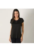 CAMISETA MIZUNO WAVE RUN FEMININA - Preto CAMISETA MIZUNO WAVE RUN FEMININA - Preto