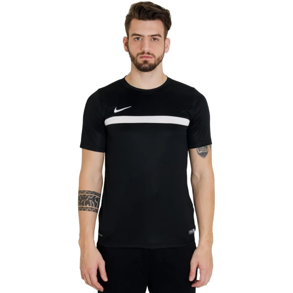 CAMISETA NIKE ACADEMY SS TRAINING TOP 1 MASCULINA - Preto/branco