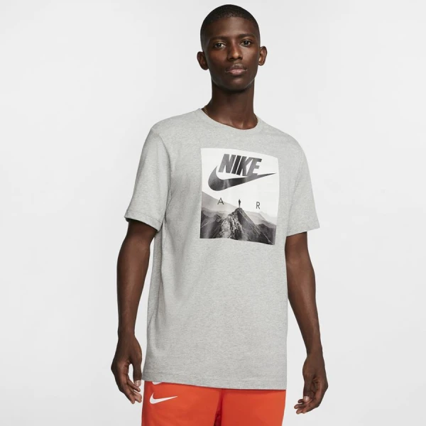 CAMISETA NIKE AIR MASCULINA - Cinza