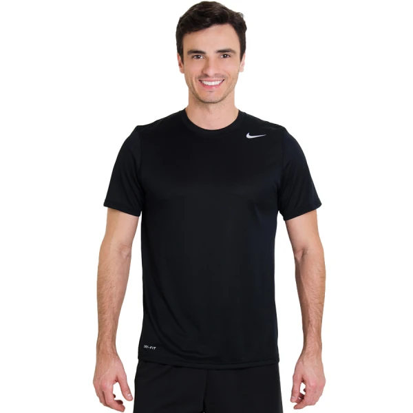 CAMISETA NIKE AS LEGEND POLY SS MASCULINA - Preto