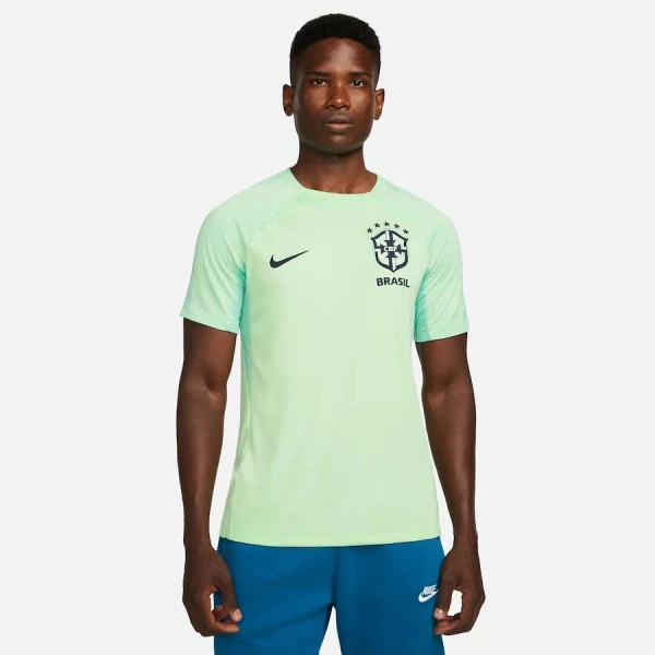 CAMISETA NIKE BRASIL STRIKE MASCULINA - Verde