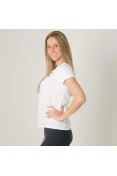 CAMISETA NIKE BREATHE RAPID FEMININA - Branco CAMISETA NIKE BREATHE RAPID FEMININA - Branco