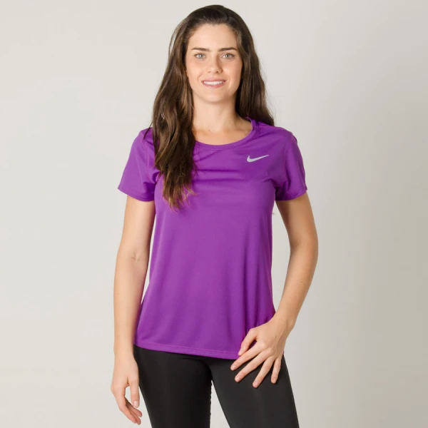 CAMISETA NIKE BREATHE RAPID FEMININA - Roxo