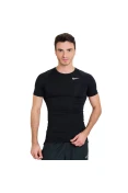 CAMISETA NIKE COOL COMPRESSÃO SS MASCULINA - Preto/branco