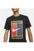 CAMISETA NIKE COURT MASCULINA - Preto CAMISETA NIKE COURT MASCULINA - Preto