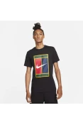 CAMISETA NIKE COURT MASCULINA - Preto CAMISETA NIKE COURT MASCULINA - Preto