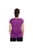 CAMISETA NIKE DF COOL BREEZE SHORT SLEEVE FEMININA - Roxo CAMISETA NIKE DF COOL BREEZE SHORT SLEEVE FEMININA - Roxo