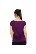 CAMISETA NIKE DF COOL BREEZE SHORT SLEEVE FEMININA - Roxo/prata CAMISETA NIKE DF COOL BREEZE SHORT SLEEVE FEMININA - Roxo/prata