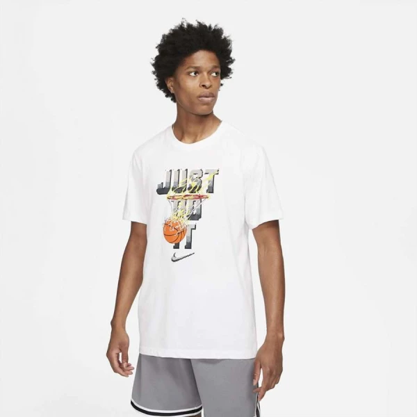 CAMISETA NIKE DF JDI SS TEE MASCULINA - Branco