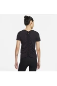 CAMISETA NIKE DF RUN DVN TOP SS FEMININA - Preto CAMISETA NIKE DF RUN DVN TOP SS FEMININA - Preto